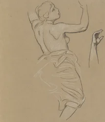 Studie for Figure of Autumn