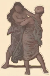 Studie for "Greek Girls Bathing"