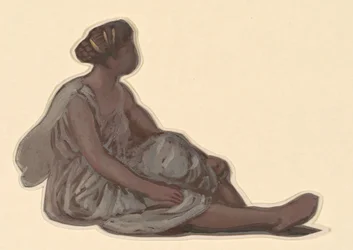 Studie for "Greek Girls Bathing"