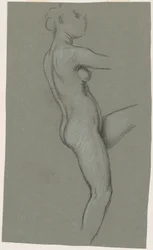 Studie for "The Fates Gathering in the Stars"