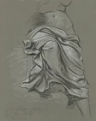 Studie for The Fates Gathering in the Stars, 1884-1887.