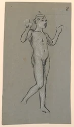 figurstudie for en fontenedesign