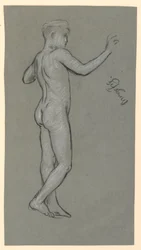 figurstudie for en fontenedesign