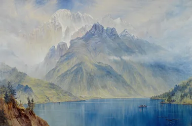 Civetta-fjellet, 1867.