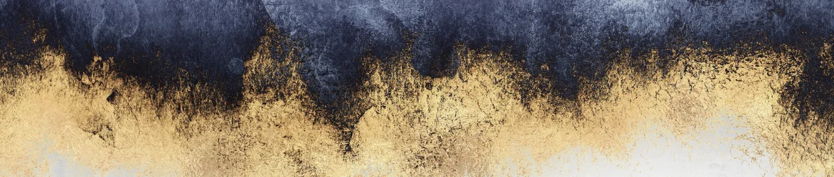 «Gilded Midnight» – abstrakt