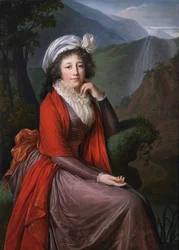 Portrett av grevinne Maria Theresia Bucquoi, født Parr