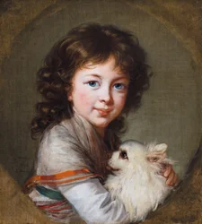 Portrett av Elisabeth Isabella Mniszech