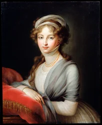 Portrett av keiserinne Elizabeth Alexeievna, c1795