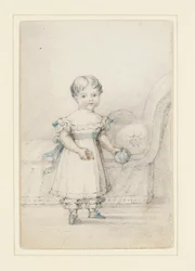 Prinsesse Victoria med en ball, 1822