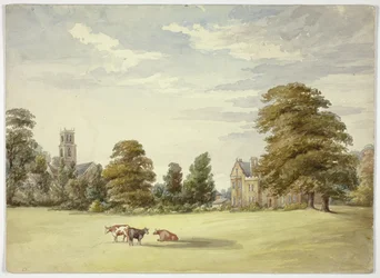 Kyr før herregård og kirke