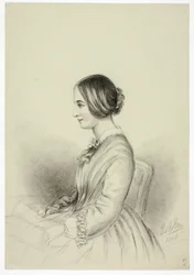 Portrett av Selina (Quin) Markham