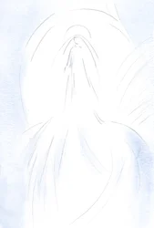 Han viste meg et glimt av storheten og herligheten til sin kjære, hellige mor, 2000 (w/c på papir)