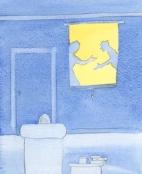 En person som i bønn har gitt både hjerte og sinn til Gud, men som blir distrahert av uønskede bilder, har ikke mer skyld for dem enn en person som sitter stille på rommet sitt har skyld for skyggen