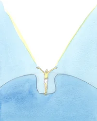 Den beste mekleren for menn i trøbbel er en annen mann, 2002 (w/c på papir)