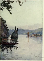 Il Punto di Bellagio, Comosjøen, Illustrasjon fra 