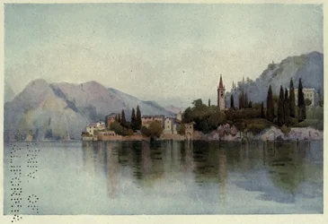 Varenna, Lago di Como, Illustrasjon fra 
