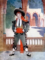 Edmund Payne i The Toreador, c1902.