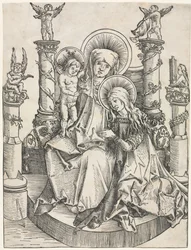 St. Anne, Jomfruen og Kristusbarnet