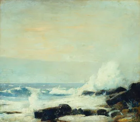 The Majestic Sea, ca. 1907 (olje på lerret)