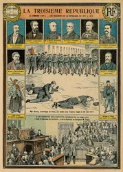 Den tredje republikken og dens presidenter fra 1871 til 1913 - Kommunen 1871 - Monsignor Darbois, Archeveque of Paris, ble henrettet, skutt med andre gisler 28. mai 1871 - sittende 16. juni 1871 i Deputerthuset: "Her er befrier av