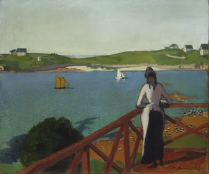 Ettermiddag i Saint-Briac, 1887