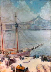 Marseille kai, 1929