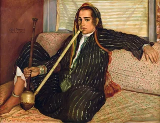 Smoking Haschich, 1900