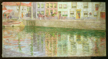 På den andre siden av kanalen, 1900