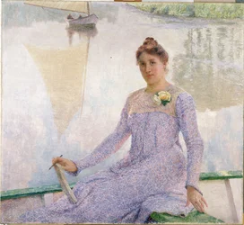 Portrett av kunstneren Anna De Weert