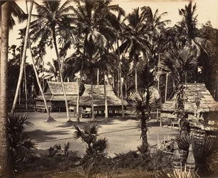 Bonzerie of the Great Pagoda, 1866.