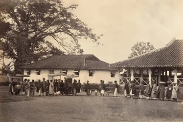 Bryllupsprosesjon, Cochin Kina, 1866.