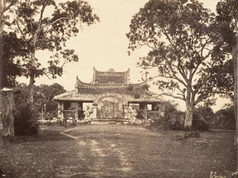 Graven til biskopen av Adran, 1866.