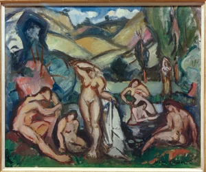 Badende kvinner