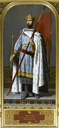 Kong Ludvig VII av Frankrike, 1120-1180, 1842