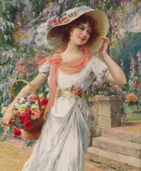 Blomsterjenta