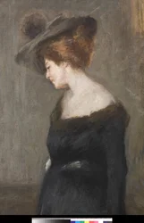 Portrait of a Lady, 1903 (detalj av 3496727)