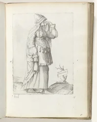 Tartara (tittel på objekt) Tartaarse kvinne, ca. 1550 Holdningene til forskjellige nasjoner i vår tidsalder (serietittel)