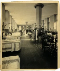 En barneavdeling ved St. Thomas Hospital, London, ca. 1900
