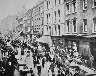 Brick Lane Market, Brick Lane: generell oversikt, 1895
