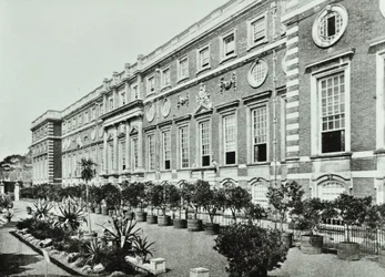 Hampton Court Palace, Hampton Court Road, Richmond: The Terrace, Wrens Court, 1896