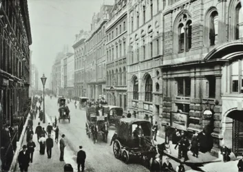Leadenhall Street, City of London, 1895