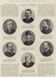 Lord Salisburys nye kabinett