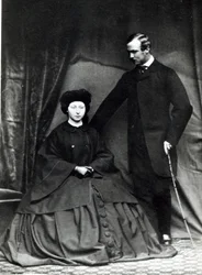 Prinsesse Alice og prins Ludwig av Hessen, 1860