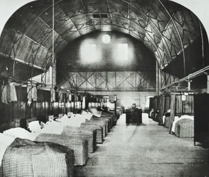 St Thomass Hospital: midlertidig avdeling i Surrey Gardens Music Hall, 1868