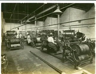 Tapetinnstilling, Hughes fabrikk nr. 2, 1923