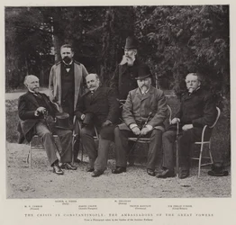 Krisen i Konstantinopel, stormaktenes ambassadører