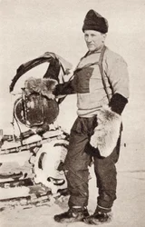 William Lashly, fra "South With Scott" av E.R.G.R. Evans, ca. 1910-13 (svart-bilde)