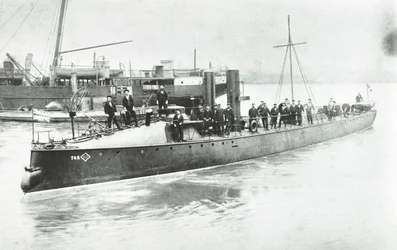 Yarrow and Company Shipbuilding Works, Isle of Dogs, torpedobåt nr. 80, London, 1887