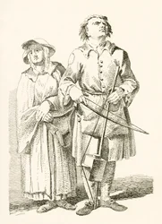 En blind kjeft av de gamle balladene