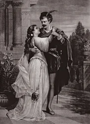 Annonse for Romeo og Julie, i operahuset